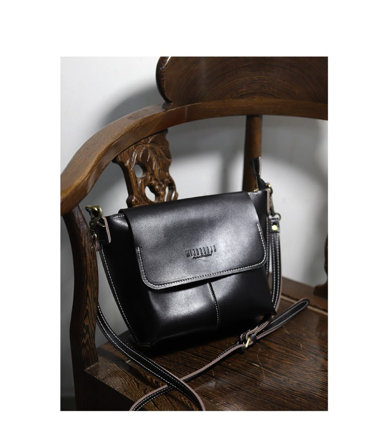 Black Stylish Cute Leather Tote Bag Shoulder Bag Crossbody Tote For Wo –  Feltify